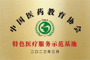 中国医药教育协会特色医疗服务示范基地