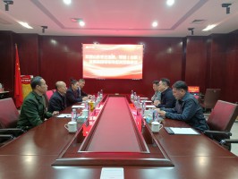 山东威海宇王集团与军创（山东）发展集团领导莅临宝恒集团考察并达成合作共识