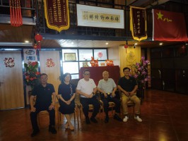 宝恒集团董事长李宝恒一行拜访海南四野之家 开展红色文化交流 赓续四野精神